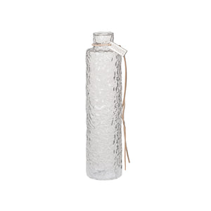 Glasvas Struktur Ø5 H20cm- produktbild