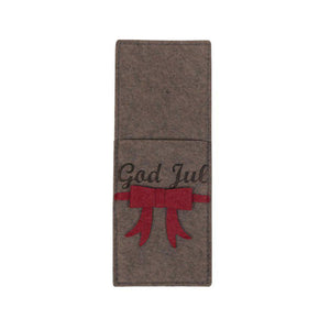 God Jul Bestickhållare 4-pack- produktbild #Nougat/70