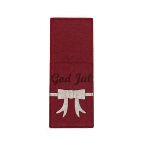God Jul Bestickhållare 4-pack- produktbild #Röd/60