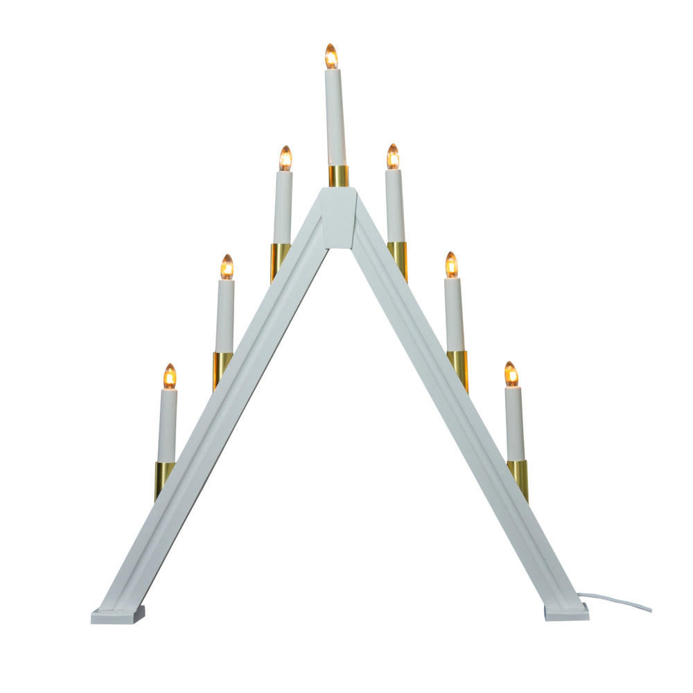 Halland Adventsljusstake Vit- produktbild
