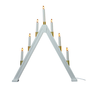 Halland Adventsljusstake Vit- produktbild