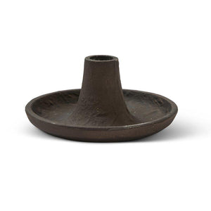 Indie Ljusstake Ø15cm Brun aluminium - produktbild