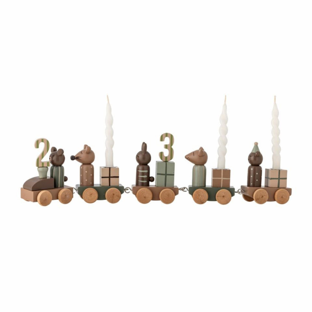 Junaid Födelsedagståg L38cm, Multi MDF- miljöbild