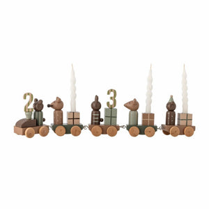 Junaid Födelsedagståg L38cm, Multi MDF- produktbild