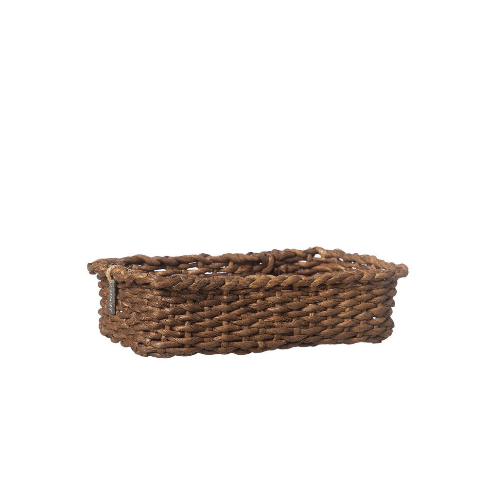 Korg för servett 23x14cm Mörkbrun- produktbild