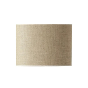 Lampskärm Qvist Modern Oval, 101 Natur 30cm- produktbild frontvy