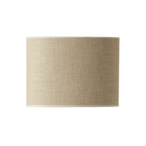 Lampskärm Qvist Modern Oval, 101 Natur 38cm- produktbild fronvy