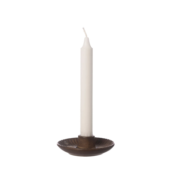 Ljusfat Ø10,5 Brun/beige- produktbild