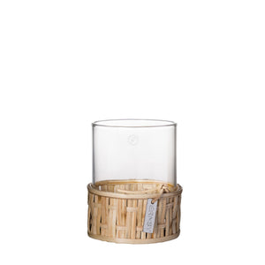 Ljuslykta ljus korg Ø7 H8,5cm - produktbild