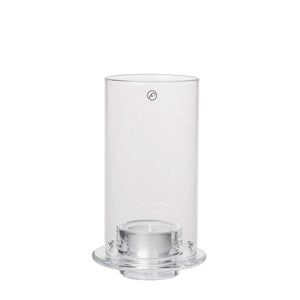 Ljuslykta f värmeljus Ø10H18cm Glas- produktbild