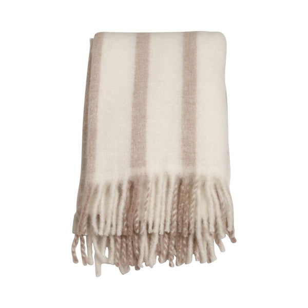 Pläd Morgan Duo 130x170cm Creme/beige