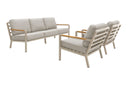 Nova soffgrupp 3+1+1 – Khaki/Soft Dusk, frontvy