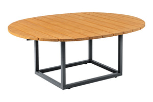 Olive soffbord Antracit/Bambu
