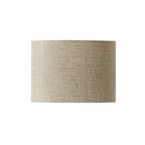 Qvist Lampskärm Modern Oval 112 Beige 30cm- frontvy