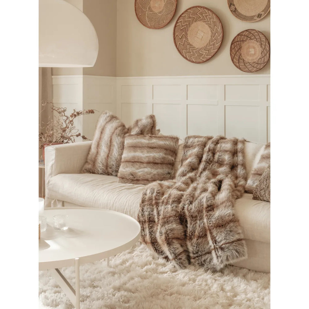 Hunter pläd 120x180cm Brown - produktbild