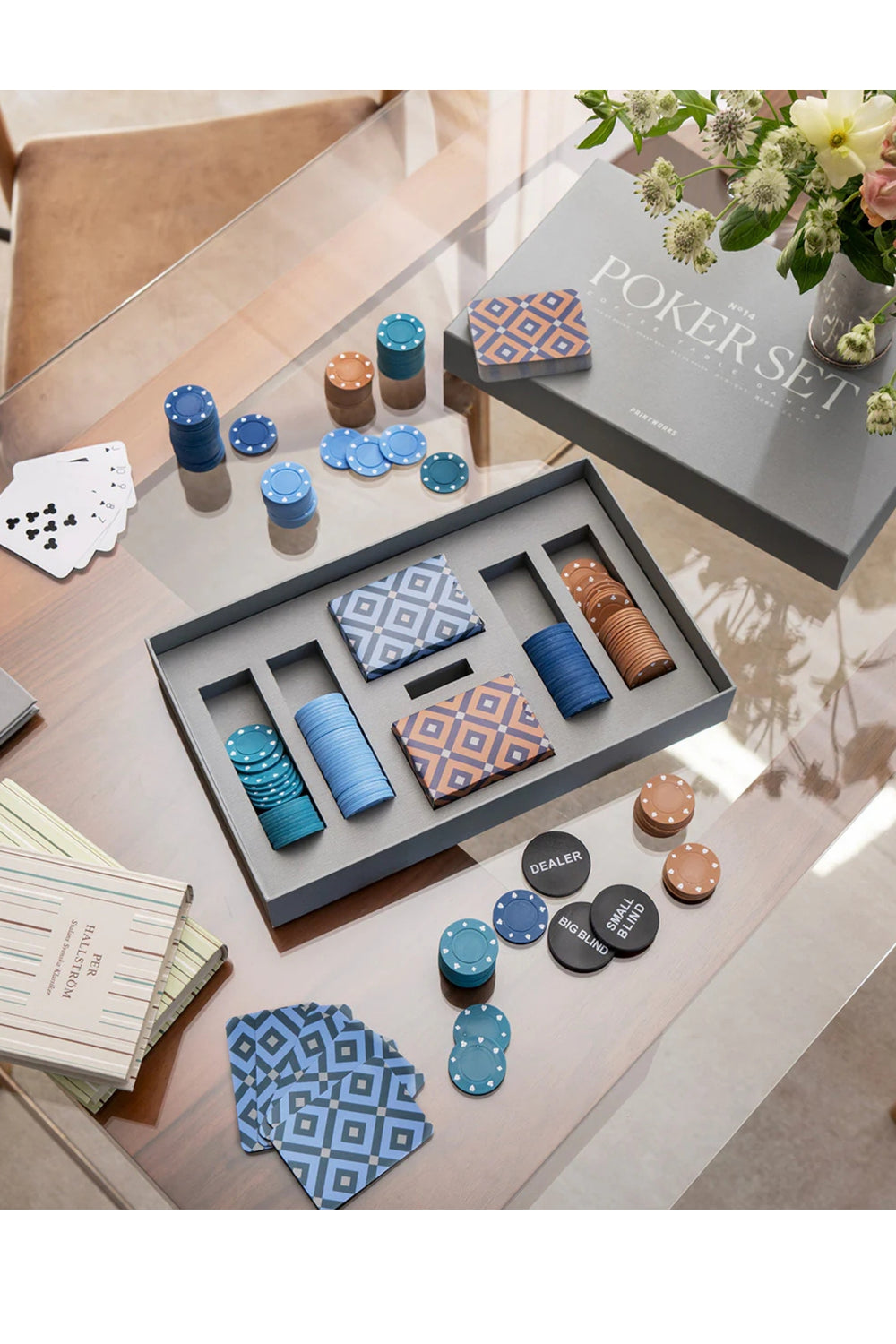 Poker set Classic öppen box- produktbild