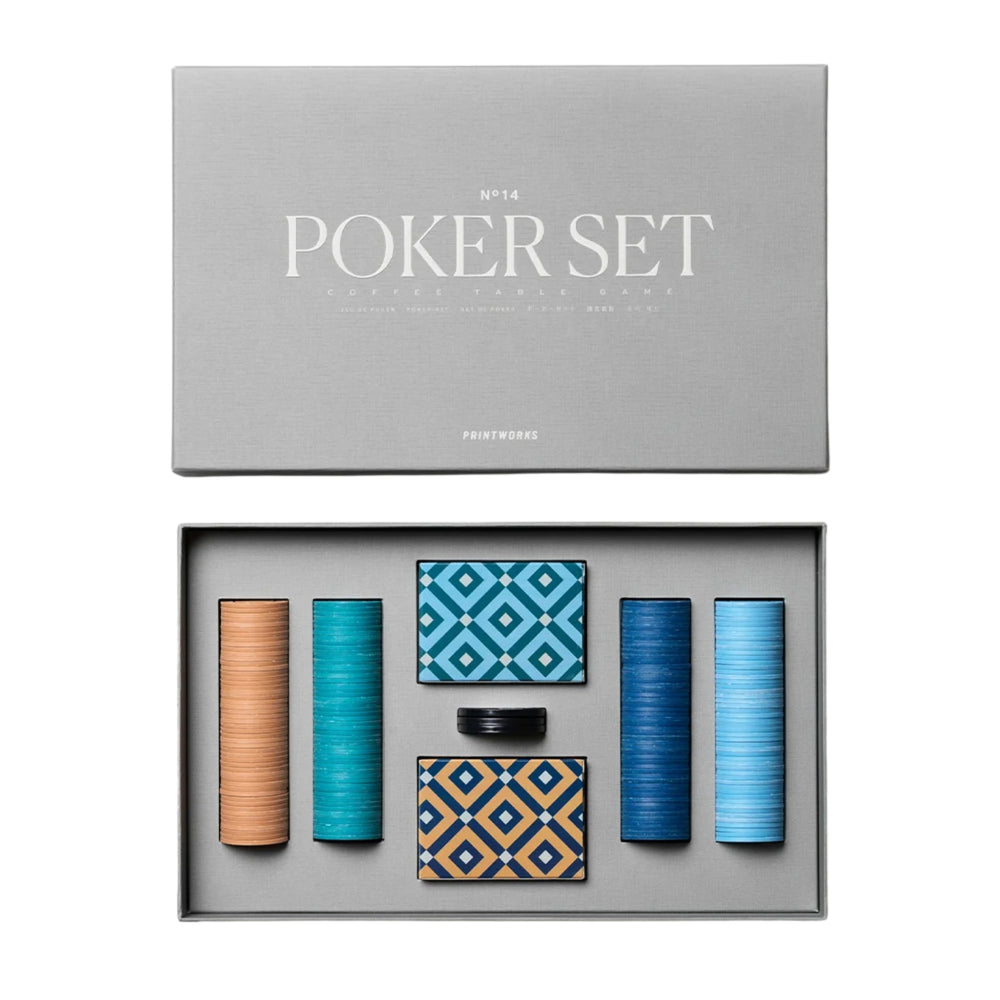 Poker set Classic öppen box- produktbild