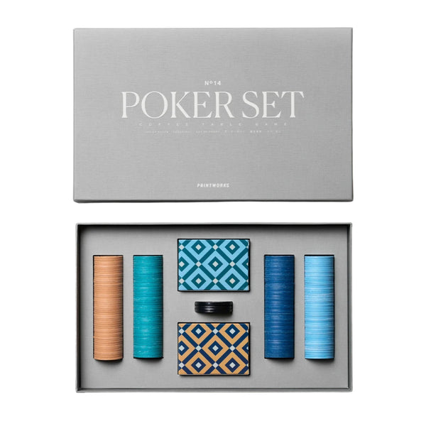 Poker set Classic öppen box- produktbild