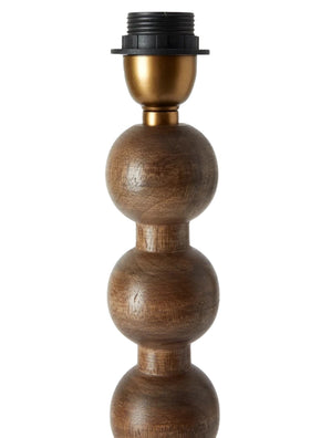 Qvist Lampfot 413 Brown 53cm- detaljbild på sockel