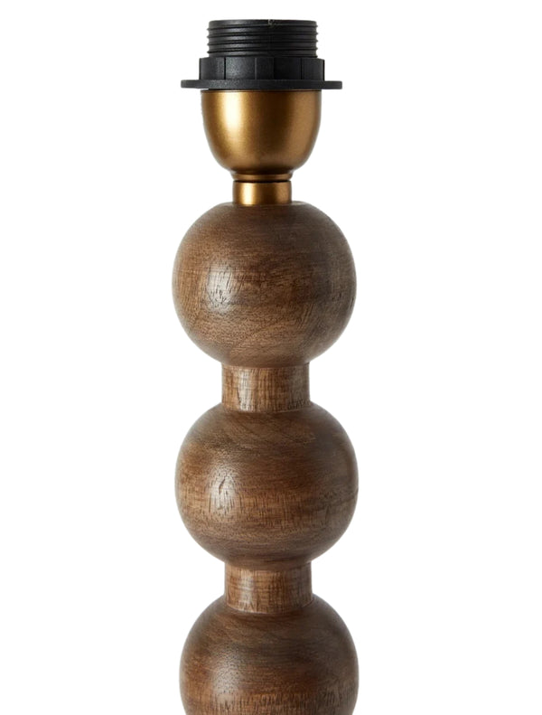 Qvist Lampfot 413 Brown 53cm- detaljbild på sockel