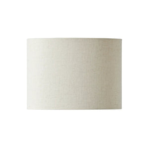 Qvist Lampskärm Modern Oval 101 Offwhite 38cm- produktbild frontvy