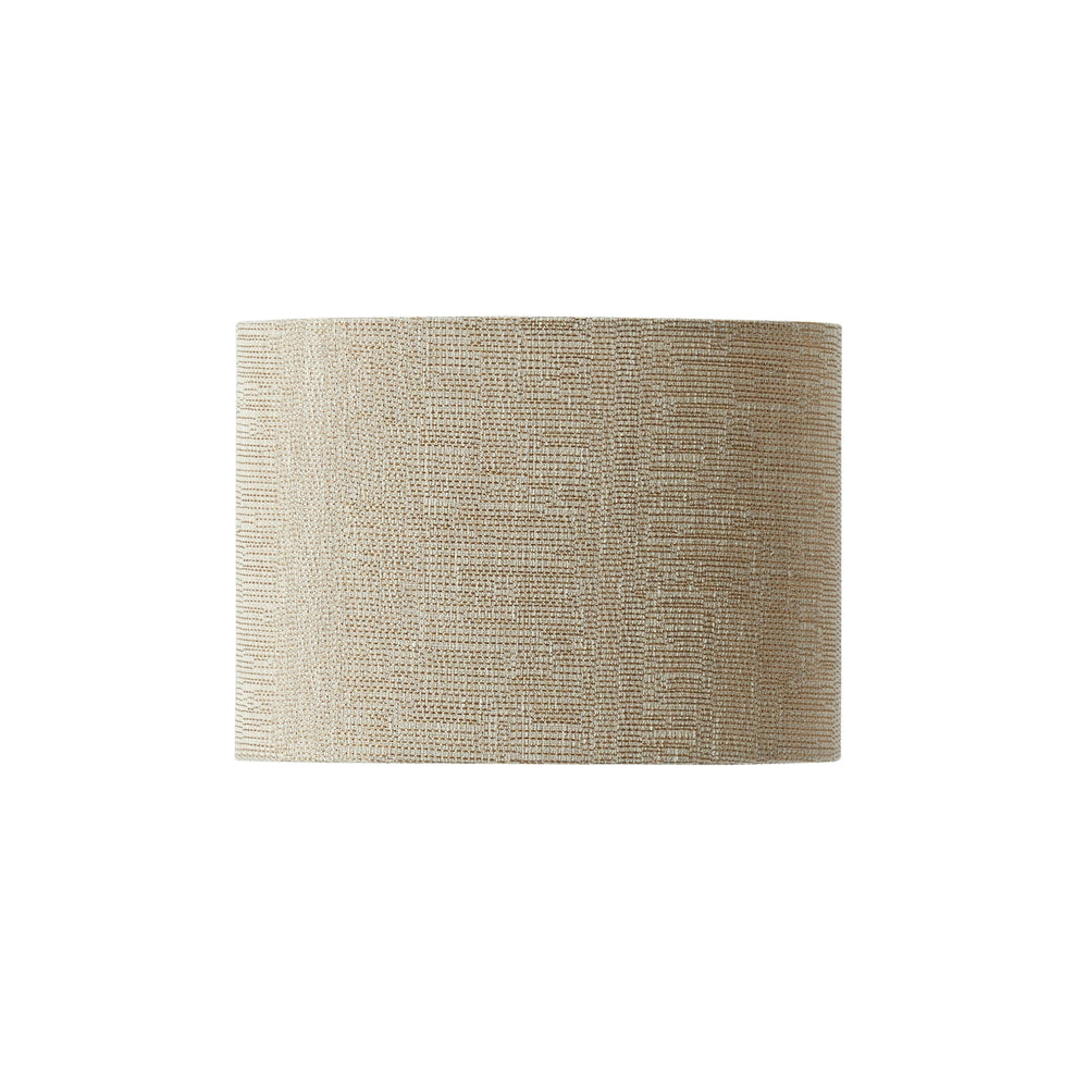 Qvist Lampskärm Modern Oval 112 Beige 22cm- frontvy