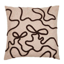 Rosett Kuddfodral 48x48cm Brun/70- produktbild #Brun/70