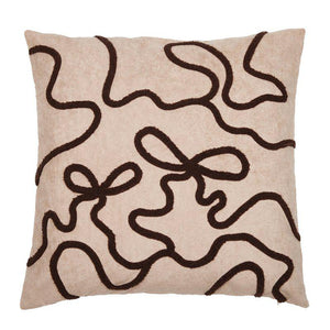 Rosett Kuddfodral 48x48cm Brun/70- produktbild #Brun/70