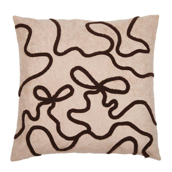 Rosett Kuddfodral 48x48cm Brun/70- produktbild #Brun/70