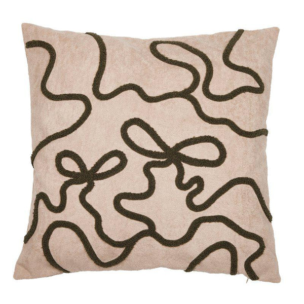Rosett Kuddfodral 48x48cm Grön/40- produktbild #Grön/40