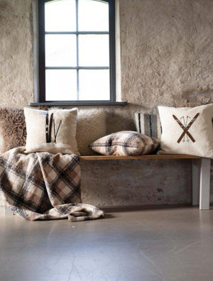 SKI OFFWHITE/15 Kuddfodral 48x48- miljöbild