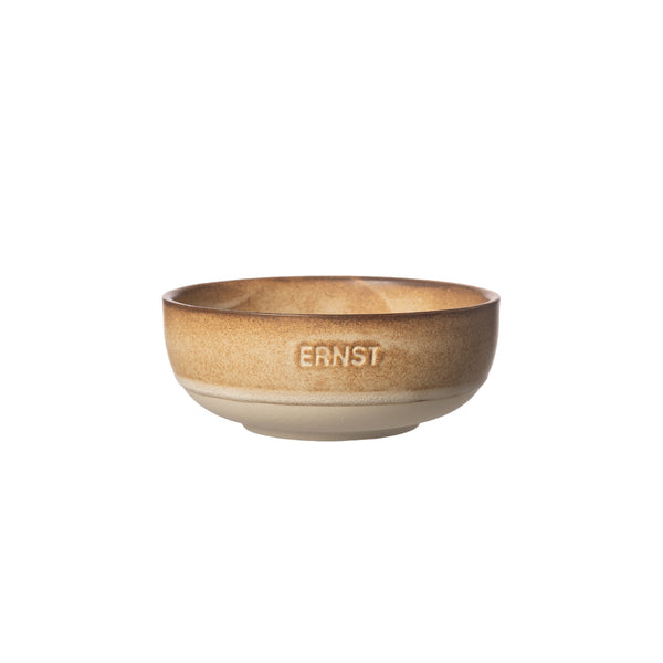 Skål Brun/natur botten Ø11 H4,5cm- produktbild