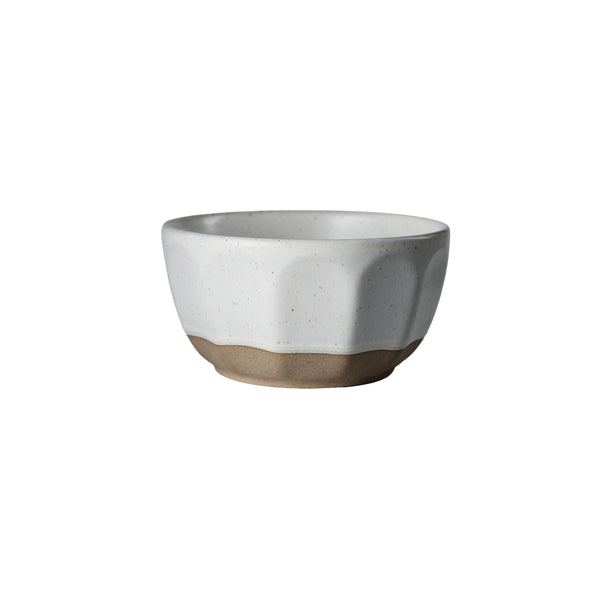 Skål Vit/natur Ø12 H6 cm- produktbild