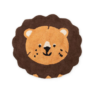 Snuggle Lejon/Lea BRUN 120x120 matta- produktbild