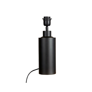 Solo lampfot Matt Svart H32cm- produktbld