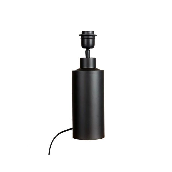 Solo lampfot Matt Svart H32cm- produktbld