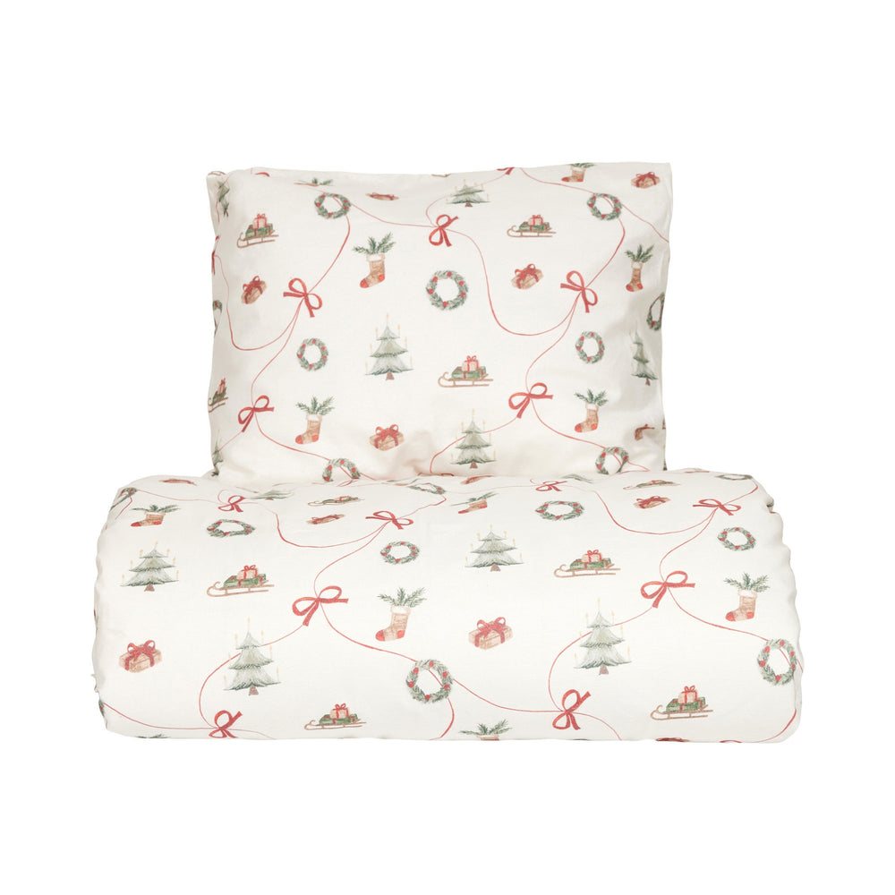 Tindra Bäddset Flanell 150x210+50x60cm- produktbild