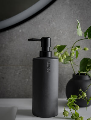 Tvålpump H20cm Mörkgrå- miljöbild