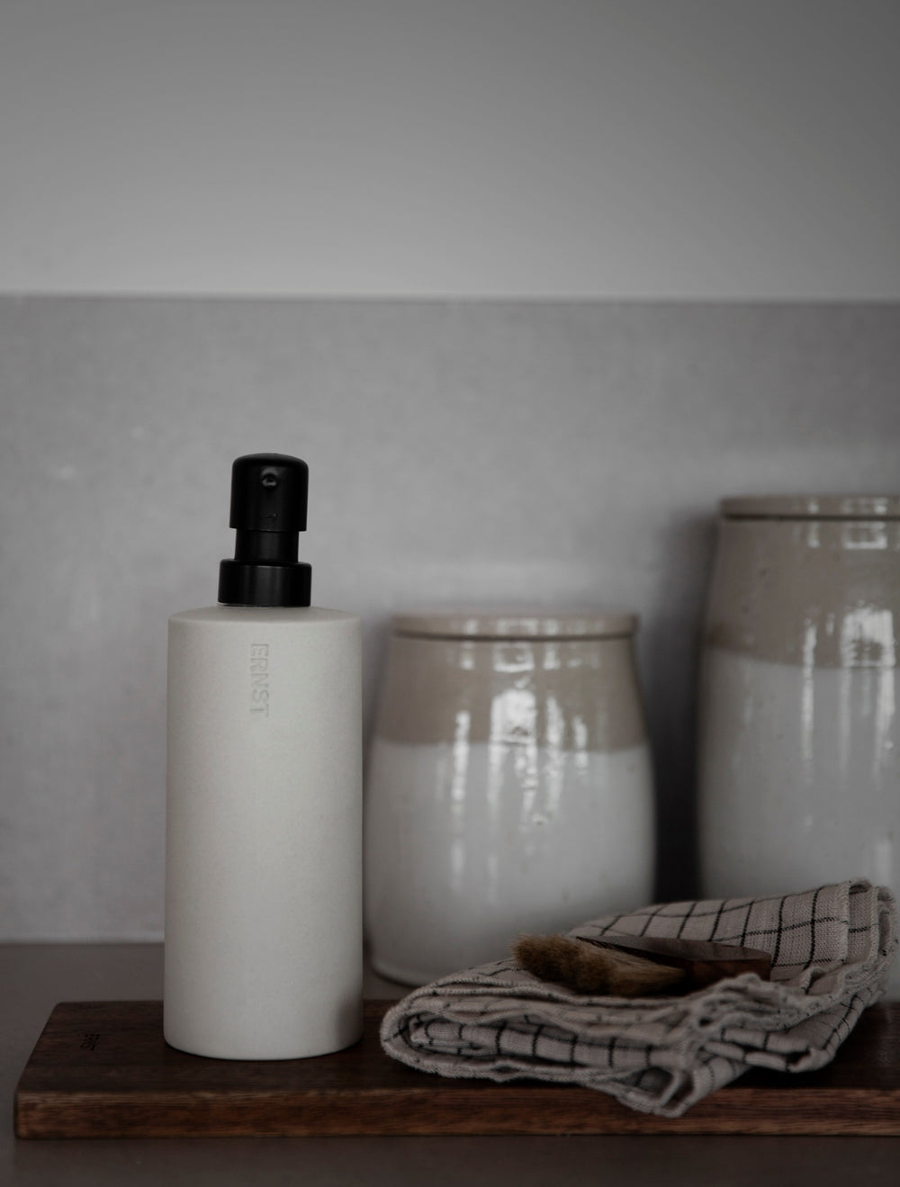Tvålpump H20cm Naturvit- produktbild
