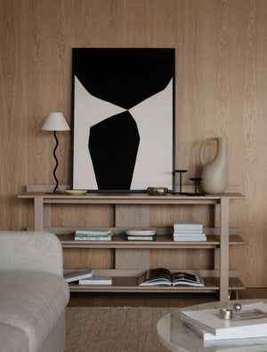 Kilian Avlastningsbord 150x43cm färgen vitpigmenderad er- miljöbild