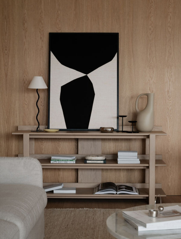 Kilian Avlastningsbord 150x43cm färgen vitpigmenderad er- miljöbild