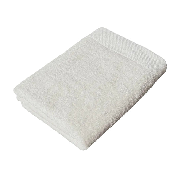 Badlakan Dalarö 90x150 cm offwhite. Produktbild, frontvy.