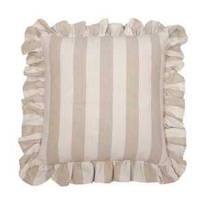 Amalia kuddfodral volang 45x45cm – lin