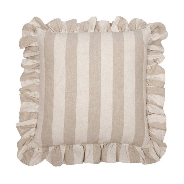 Amalia kuddfodral volang 45x45cm – lin