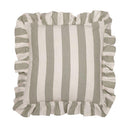 Amalia kuddfodral volang 45x45cm – lindgrön