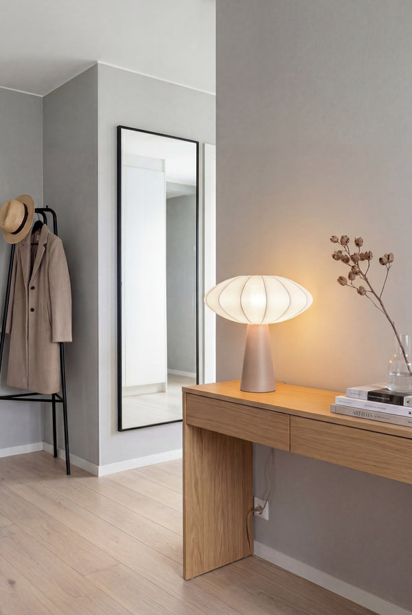 Madison Bordslampa Greige/vit H35