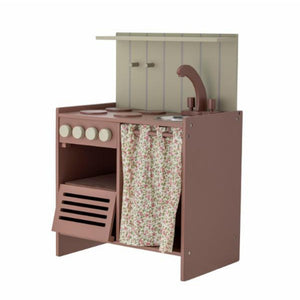 Pippi Minikök 40x23 H57cm Brun, MDF- produktbild sido vy