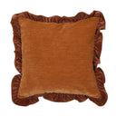 Selma Kuddfodral 45x45cm Sammet- produktbild #Rost