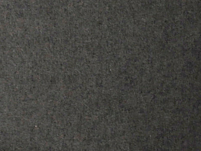 Mörkgrå melangestickad tygyta i ull eller bomull för kläder eller textilier