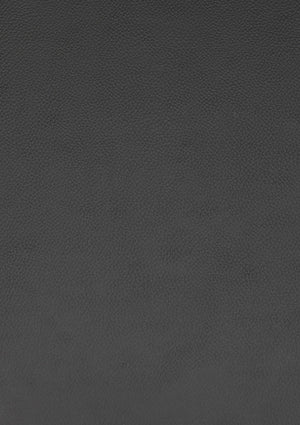 Mörk grå läderstruktur med finmönstrat präglat ytskikt, texturerad bakgrund i antracit